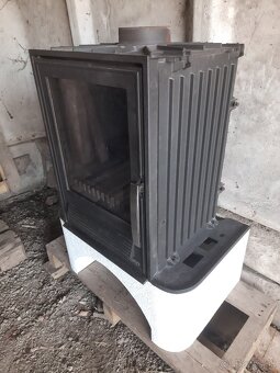KRBOVÉ KACHLE ABX 14kw liatina, dvojstupňové spaľovanie - 5