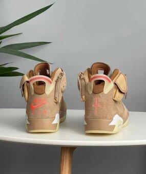 Nike Air Jordan 6 Retro Travis Scott British Khaki - 5