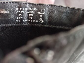 Dámske čižmy Bugatti veľ.39 - 5