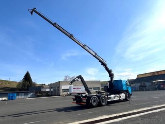 VOLVO FM 410 / 6x2/ 2016/ Hákový nosič + HIAB 166 +DO - 5