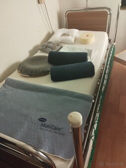 Predám elektrickú polohovaciu posteľ.+prirucny stolik - 5