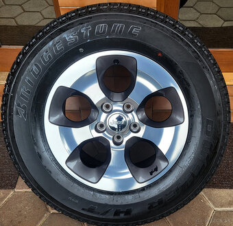 off-road pneu R18 255/70 Jeep, NOVÉ disky + rezerva - - 5
