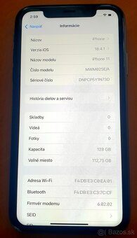 iPhone 11 128gb čierny 98% baterka - 5