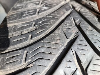 Pneu 205/55 r16 + plechove disky 5x112 - 5