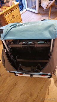 Cyklovozík Croozer + lyžiarský set - 5