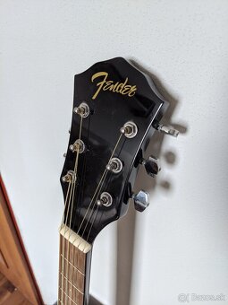 Akustická gitara Fender FA-125 SB + zateplený obal Herget - 5