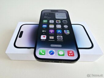 APPLE IPHONE 14 PRO 128GB SPACE BLACK,BATERKA 100% - 5