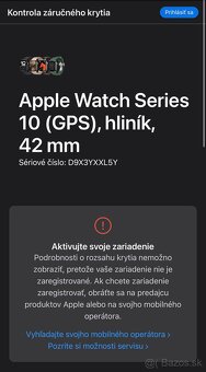 Apple Watch 10 42mm Jet Black - neaktivované - 5