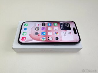 APPLE IPHONE 15 128GB BLACK,ZDRAVIE BATERKY 100% - 5