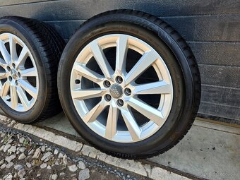 Zimná Sada AUDI 5x100+ Bridgestone 195/55 R16 - 5