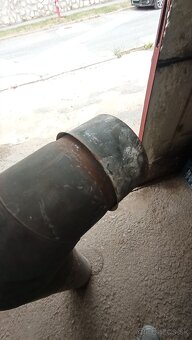 Koleno na komín + predlžovák 17,5 cm a 18 cm
- 5