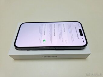 APPLE IPHONE 14 PRO 128GB BLACK TOP STAV,BATERKA 100% - 5