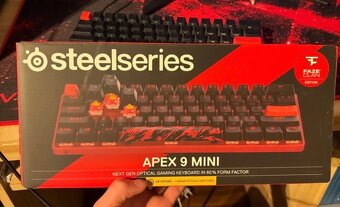 Herná klávesnica Steelseries apex 9 mini - 5