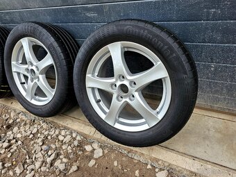 Letná sada BORBET 5x112 +Continental 205/55 R16 - 5