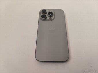 apple iphone 16 PRO 128gb Natural Titanium / Batéria 100% - 5