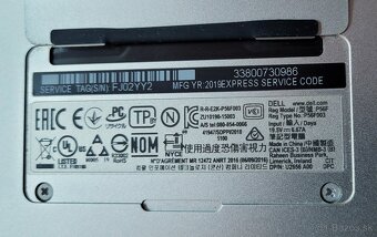 Dell XPS 15 (7590) 4K Touch - Prémiový ultrabook - 5