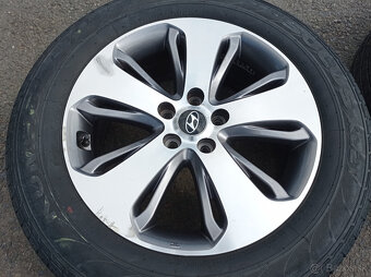 5x114,3 Hyundai Santa Fe 7Jx18 ET41 č. 52910-2B485 alu disky - 5