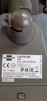 Batériový LED refletor , snímačom pohybu. Zn. Brennenstuhl. - 5
