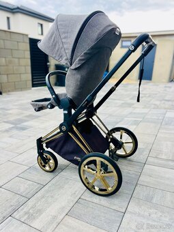 Cybex Priam 2018 – podvozok Jeremy Scott + športová časť, za - 5