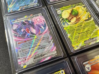 Pokemón MEGA balík (EX): 8x EX a 2x EX FA + darčeky - Nové - 5