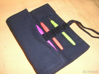 Háčiky s rúčkou - sada 9 kusov v puzdre - 5