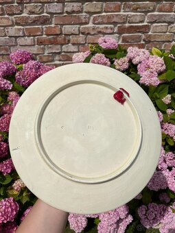 Veľké starožitné taniere na zavesenie - 5