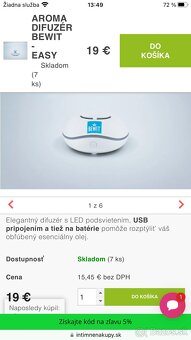 Predám Difuzer do auta atd… - 5