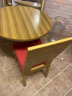 Stoličky + stôl - 5