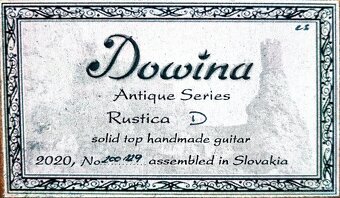 Predam akusticku gitaru Dowina Rustica D. - 5