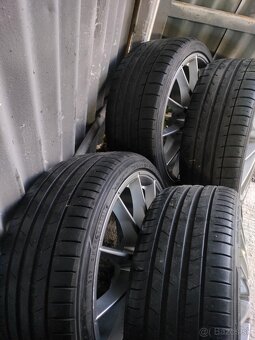 4ks alu disky orig. Ronal 5x112 R19 pneu 225/35 ZR 19 - 5