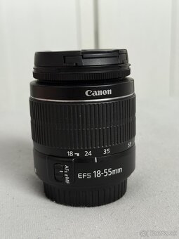 Canon EOS 2000D + 18–55mm + 2 batérie + SD karta – ako nový - 5