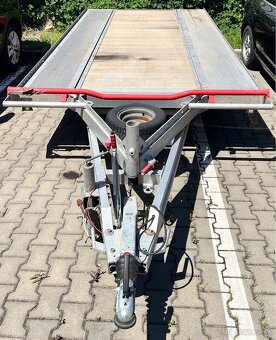 Autoprepravník , vozík na materiál, sklápací prepravník, - 5