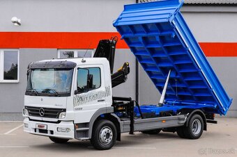 MERCEDES ATEGO 1523 TROJSTRANNÝ SKLÁPAČ + HYDRAULICKÁ RUKA - 5