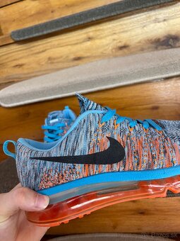 Nike Air Max Flyknit - veľkosť 39 - modro/oranžové - 5