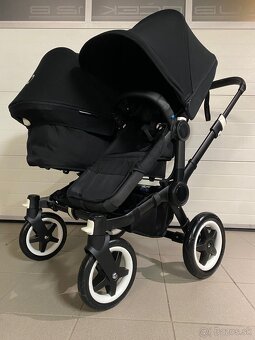 🩶🖤Bugaboo Donkey all black TOP stav 🖤🩶 - 5