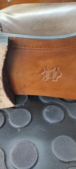 Pánske kožené topánky Astaroth veľkosť 41 - 5