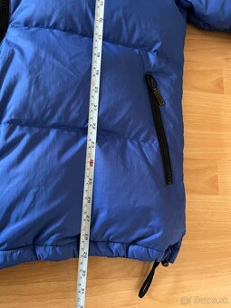 Modrá pánska páperová bunda - 5