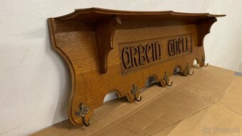 Starožitný rustikální věšák - 5