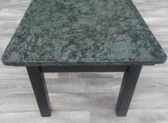 Stolík mramorový – granit – 85 cm . - 5