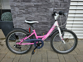 Používaný dievčenský bicykel DEMA +zadné aktívne osvetlenie - 5