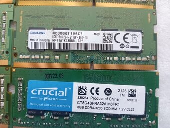 predám pamäte pre notebooky (sodimm) , 8gb DDR4 - 5