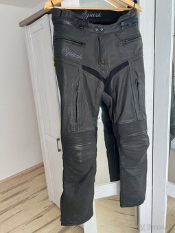 Dámske kožené gate moto - 5