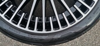 21"alu original Mercedes s letními  pneu 255/45R21 Continen - 5