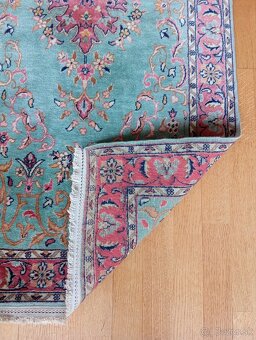 ⭐Nádherný perzský hodvábný koberec Nain 140x70⭐ - 5