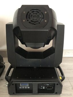 Rotačná LED hlava 150W / prizma / 2xgobo /led prstenec - 5