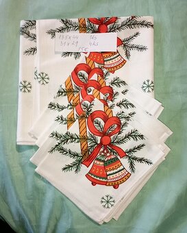 retro vianočné prestieranie - 5