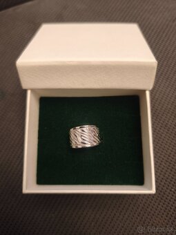 prsteň z bieleho zlata 14K - 5