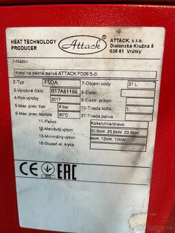 Predaj kotol Attack na Peletky a pevné palivo - 5