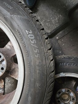 VW, Audi, Škoda, Seat, 4ks alu. kolesá 205/55R-16. - 5