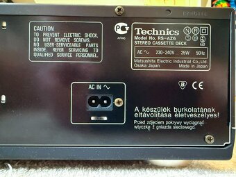 Tape Deck TECHNICS RS-AZ6 - zberateľský kúsok - 5